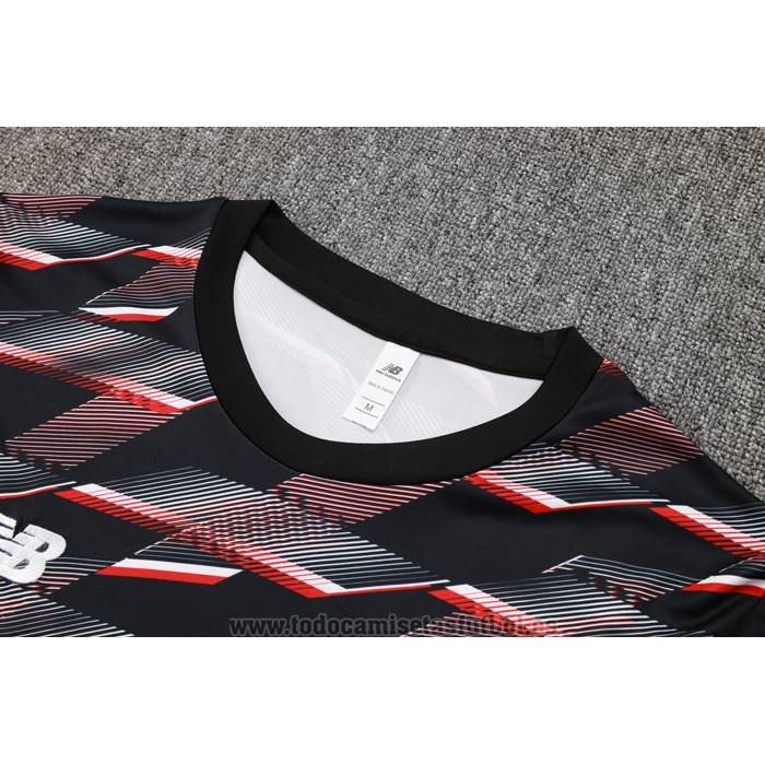 Chandal del Sao Paulo Manga Corta 2024-2025 Negro - Pantalon Corto